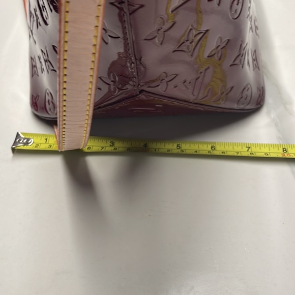 Wine Louis Vuitton handbag signature canvas - Picture 15 of 17